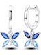 Amalfi Accessories Παιδικά Σκουλαρίκια Πεταλούδες από Ασήμι