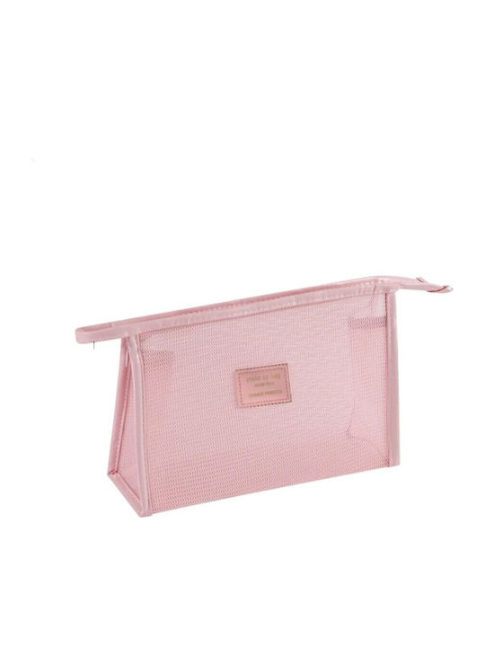 Jetbags Rz11136-49 Νεσεσέρ Ταξιδιού Makeup Organizer Mesh Cosmetic Bag Ροζ 26x26x16cm Jetbags Rz11136-49 Νεσεσέρ Ταξιδιού Makeup Organizer Mesh Cosmetic Bag Ροζ 26x26x16cm