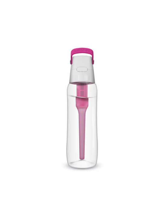 Dafi Dafi Wasserflasche Kunststoff mit Filter 700ml Rosa