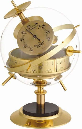 TFA Sputnik 20204752B Wireless Digital Tabletop Weather Station Gold