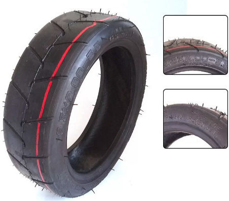 Cst Anvelopă De Cauciuc 8.5x2.00-5.5 Pentru Scutere Electrice Xiaomi Neagră