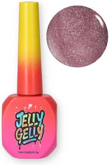 Jelly Gelly Ojă Pentru Unghii Cu Gel Burgundy Flash 12ml