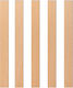 Wooden Candle Wicks 140x14x1 Mm 5 Pieces