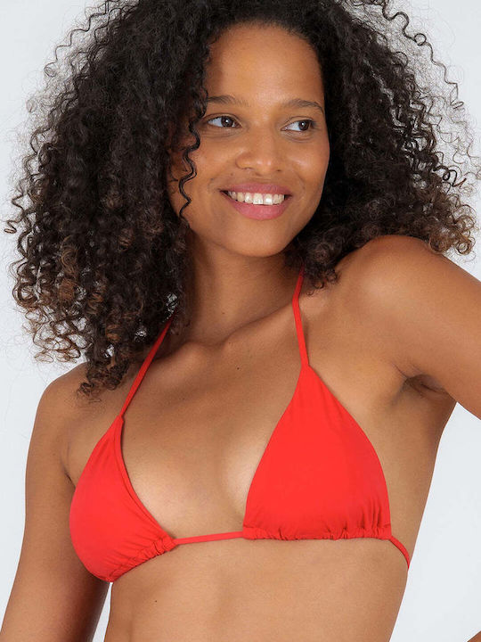 Bikinioberteile Triangel Rot