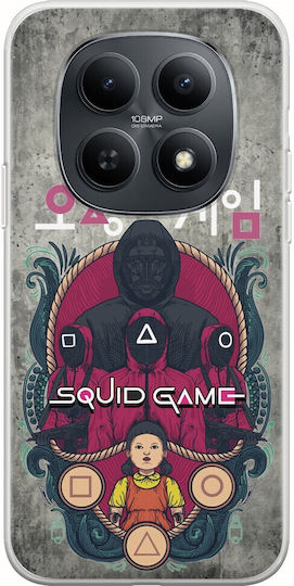 Squid Game Case Xiaomi Redmi Note 15 5g Flexible TPU Transparent Silicone