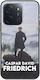 Калъф Caspar David Friedrich Xiaomi Poco C85 4g Черен TPU Черен Силикон