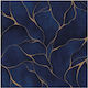 Marmur Paper Napkins Navy Birthday Wedding 33x33cm 20pcs