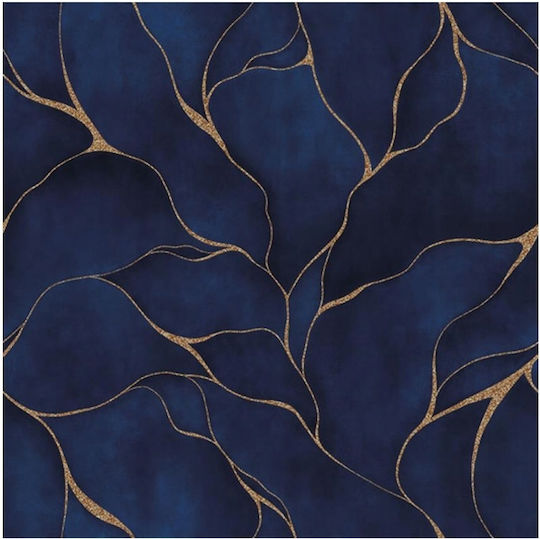 Marmur Paper Napkins Navy Birthday Wedding 33x33cm 20pcs
