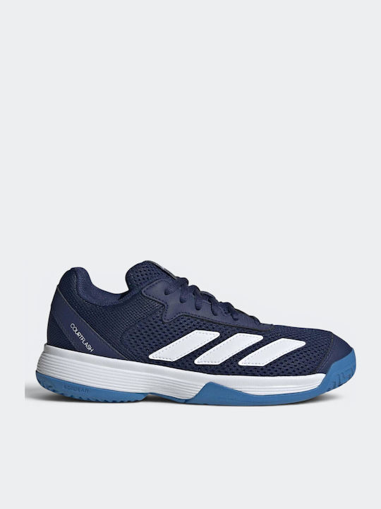 Courtflash Kids Sports Tennis Shoes with Laces Blue