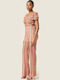 Women's Multi Color Set with High Waist Trousers in Regular Fit