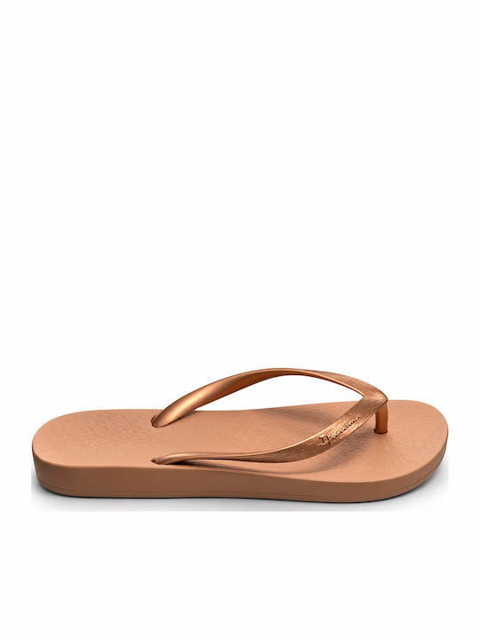 Ipanema Flip Flops in Gold Colour