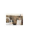 SteweHome Single Bathroom Ring with Sticker White