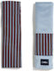 La Millou Car Seat Belt Pad Blue Jersey Seat
