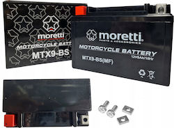 Moretti 12v Gel 8ah 120a Mtx9-bs Ytx9-bs Motorrad Gel Batterie Moretti 12v Gel 8ah 120a Mtx9-bs Ytx9-bs Motorrad Gel Batterie