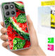Case Motorola Moto G15 Foto Case Back Watermelon + Glass