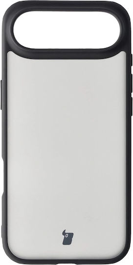 Bizon Angelo Калъф Съвместим Iphone 17 Air Прозрачен Черен