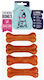 Celebrate Freshness Snack N Bark Bone Pressed Chew Bone for Dogs with Beef Flavour 45g 4pcs
