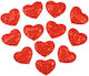 Fabric Party Stickers Set 12 Pieces
