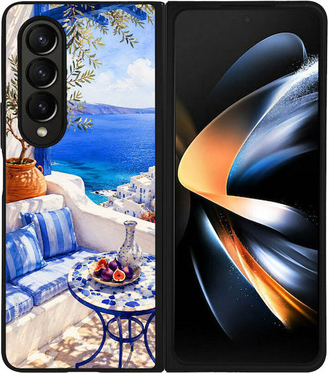 Sonique Umschlag Rückseite Silikon Weiß Galaxy Z Fold4