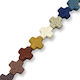 Natural Lava Cross Multicolor Mix 14mm – Series 40cm