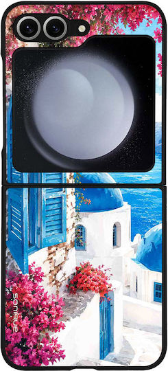 Sonique Case Greek Island Muse Series Samsung Galaxy Z Flip 6 Galaxy Z Flip 7 Fe 5g Santorini Light Blue