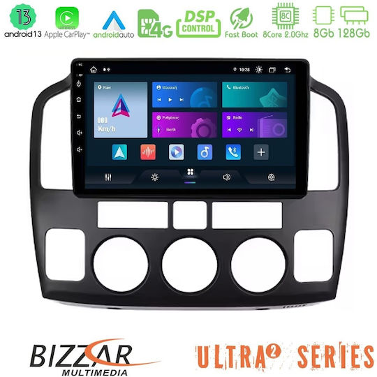 Bizzar Ηχοσύστημα Αυτοκινήτου για Suzuki Grand Vitara 2003 – 2005 (Bluetooth/USB/WiFi/GPS/Apple-Carplay/Android-Auto) με Οθόνη Αφής 9"