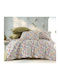 MayHome MayHome Set Steppdecken King Size 260x240cm Polyestercotton Geometrisch