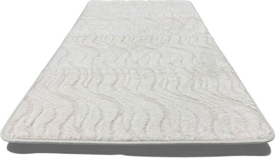 To megalo pazari Non-Slip Rug Rectangular Light Salmon 70x140cm