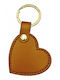 9-10 Leather Heart Keyring Savil Ταμπά