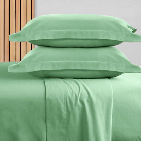 To megalo pazari Il-line Module Cearceafuri De Pat Super Duble 240x260cm Verde Veraman (4 Buc)
