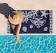 Cokitex Beach Towel Cotton Blue 160x86cm