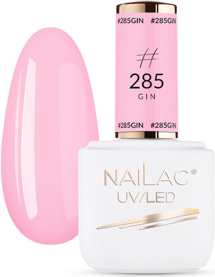 NaiLac Полутрайно Лак За Нокти #285 GIN 7мл