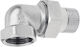 1" Chrome-plated Angled Brass Fitting Gasket
