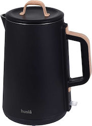 Husla 73929 1.5lt με Ισχύ 2000W Μαύρος