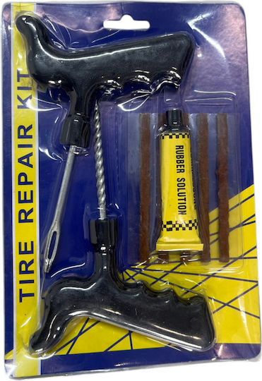 Puncture Repair Kit 4 Pieces Repair Cords Insertion Needle Reamer Adhesive Cobi Smart