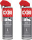 CX80 Öl Gewindeschneiden Bohrstahl Metall Spray 500ml X2