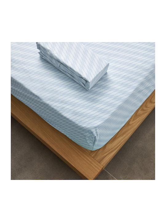 Cokitex La Marta Σεντόνι Μονό με Λάστιχο 105x200εκ. Iris Grey