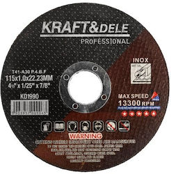 Kraft & Dele Диск За Рязане На Метал 115mm 25 Броя