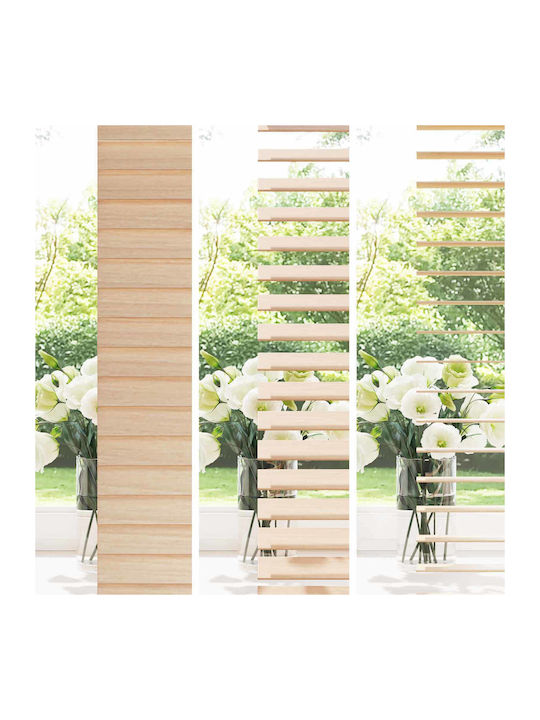 vidaXL Wooden Blind in Brown Colour W150xH250cm