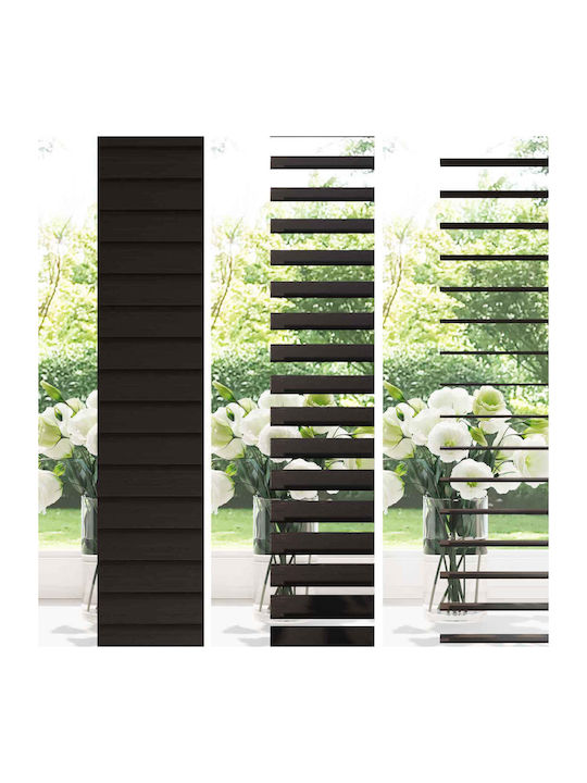 vidaXL Wooden Blind in Brown Colour W145xH160cm