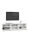 TV Stand White L168xW33xH47cm