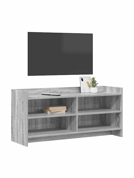 vidaXL TV-Ständer Grau Sonoma M100xP33xH47cm