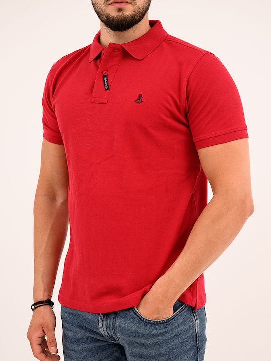Explorer Polo Μπλούζα Κοντομάνικη Cherry Firered