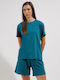 Women's T-shirt Petrol