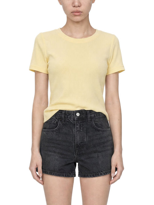 Damen T-Shirt Gelbe