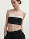 Women's Blouse Black and White