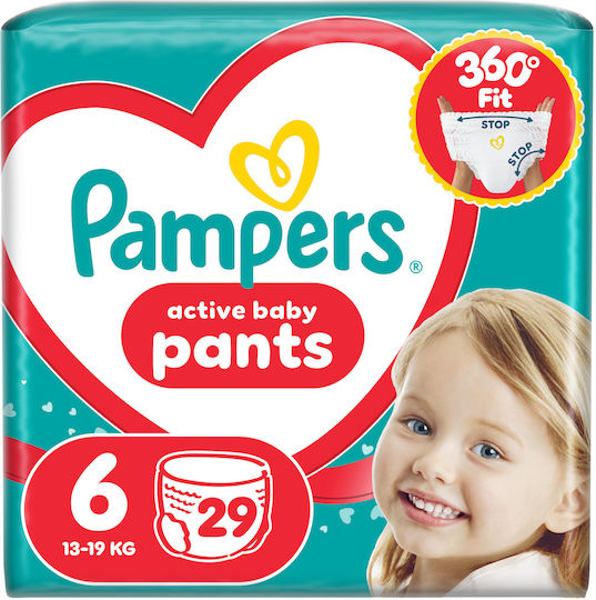 Pampers Diaper Pants Pants No 6 for 15+kg 29 Pieces