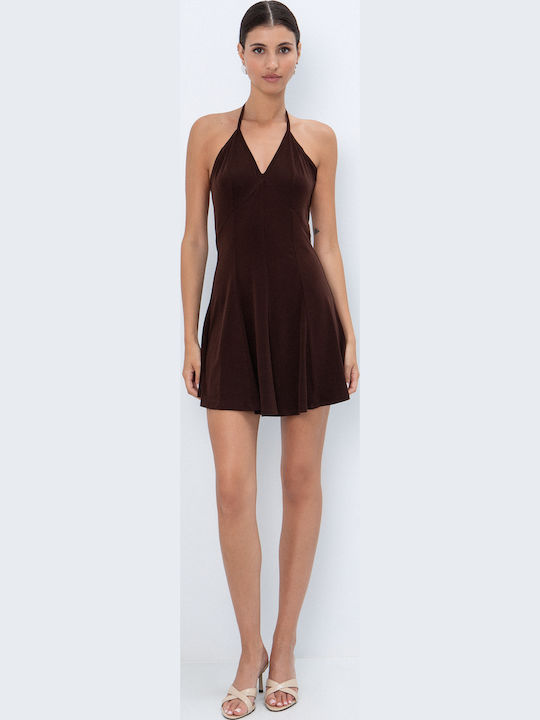 Toi&Moi Mini Dress Brown