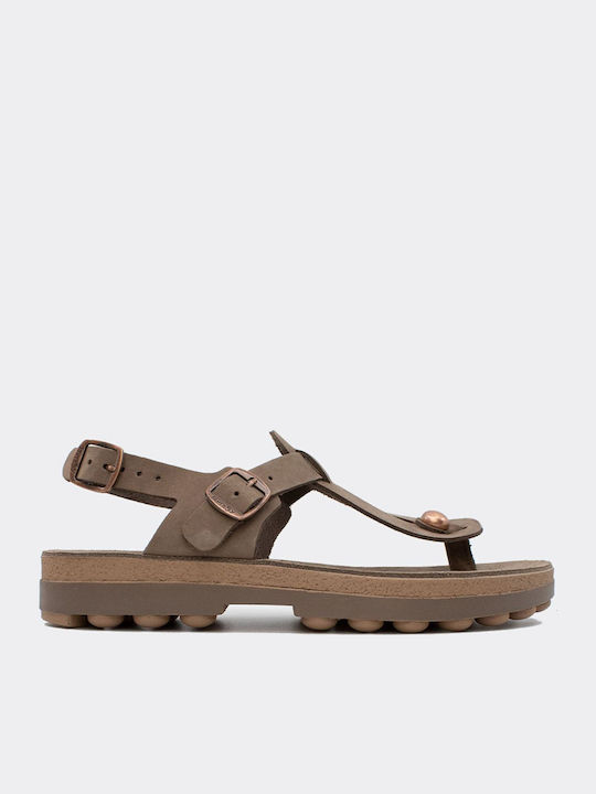 Fantasy Sandals Marlena Leder Flache Damen Anat...