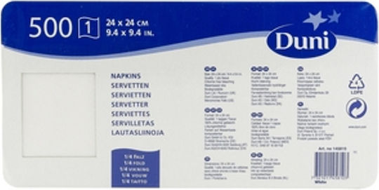 Duni Servietten 1-lagig 24x24 cm 500 Stück